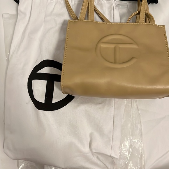 Telfar Bags Cream Small Telfar Bag Poshmark